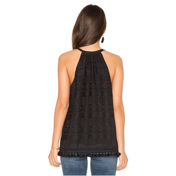 JOIE Eliska Tank Blouse in Black Caviar // XS - Picture 2 of 14